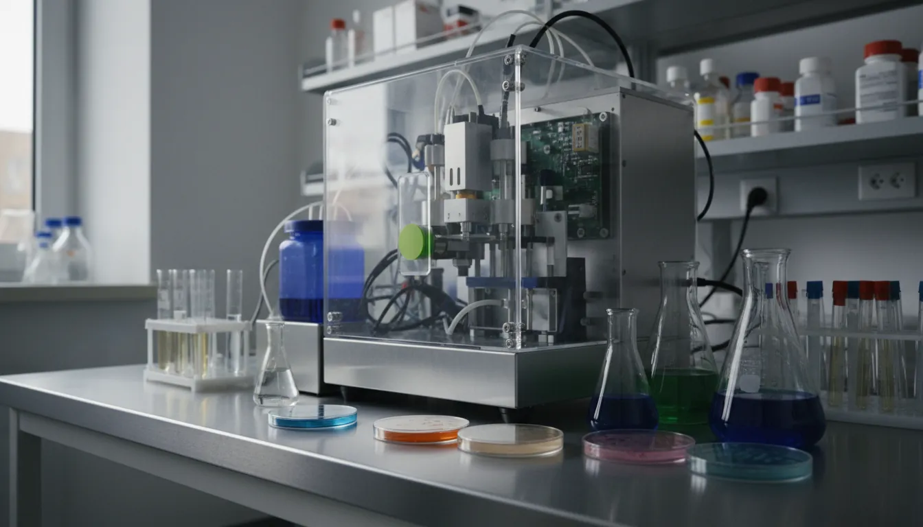 Automated diagnostic device in a clinical lab setting