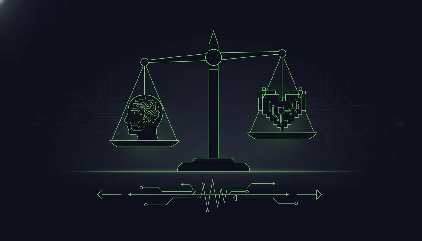 Silhouette of scales of justice representing equity in digital health