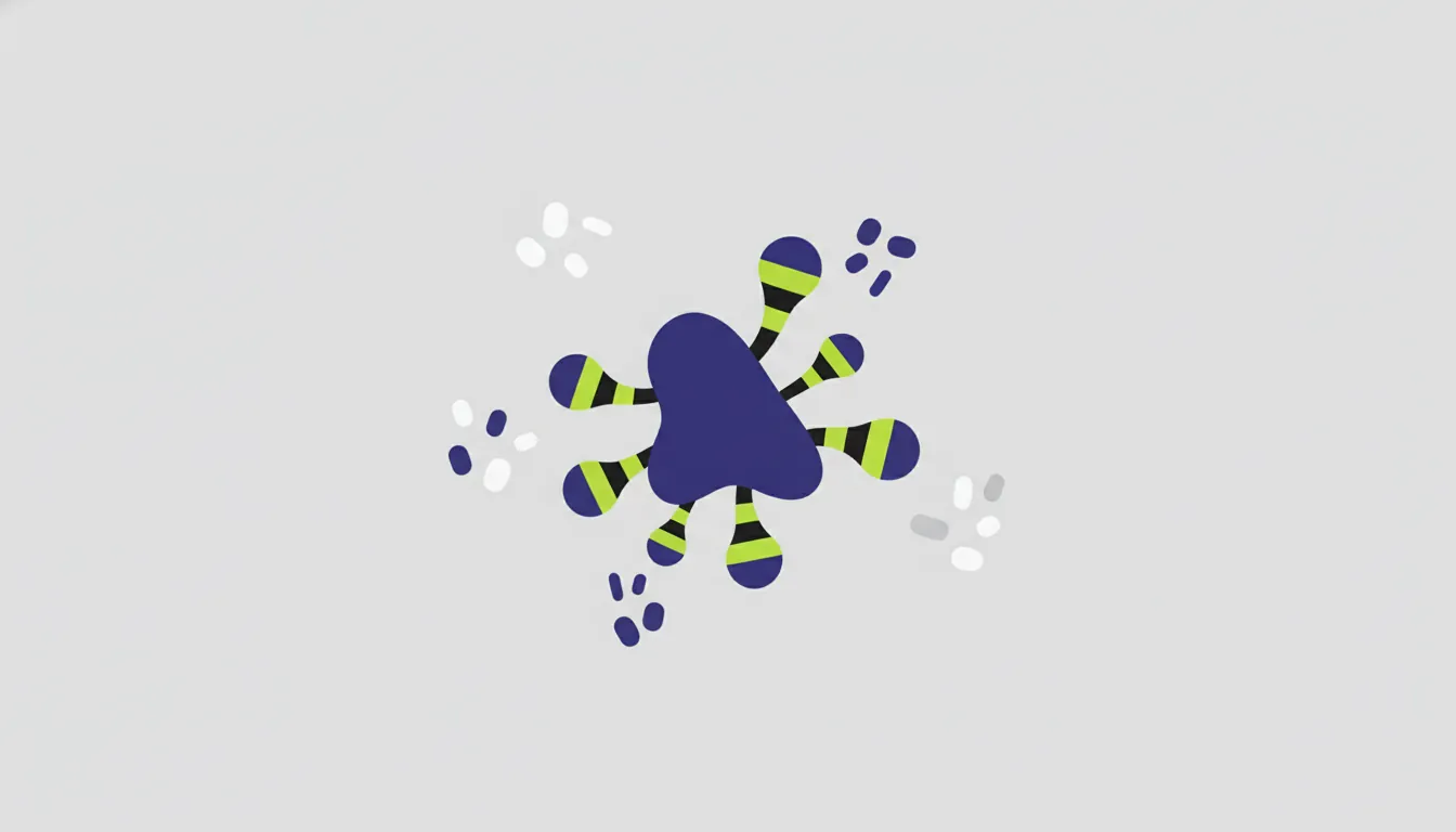Flat illustration of a CAR T-cell silhouette