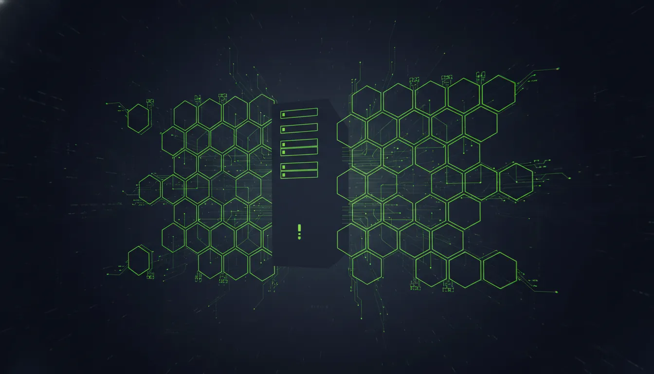 Silhouette of a supercomputer with GPU accelerators