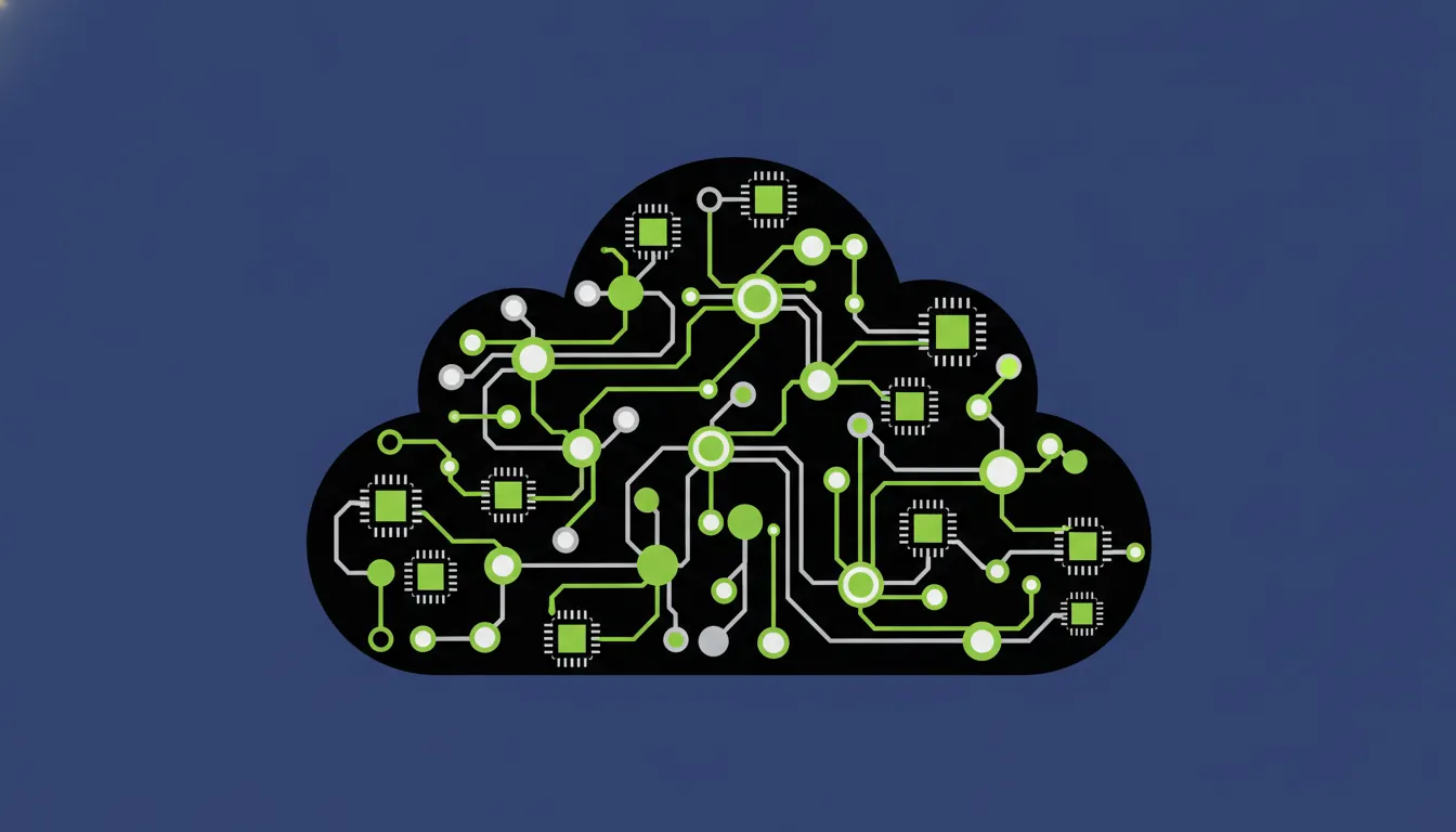 A minimalist representation of AI technology in biopharma.