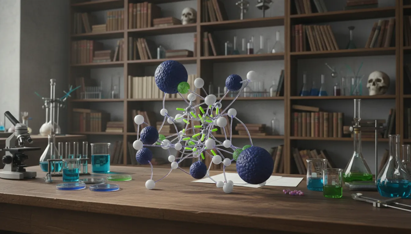 Model of the human immune system in a research lab