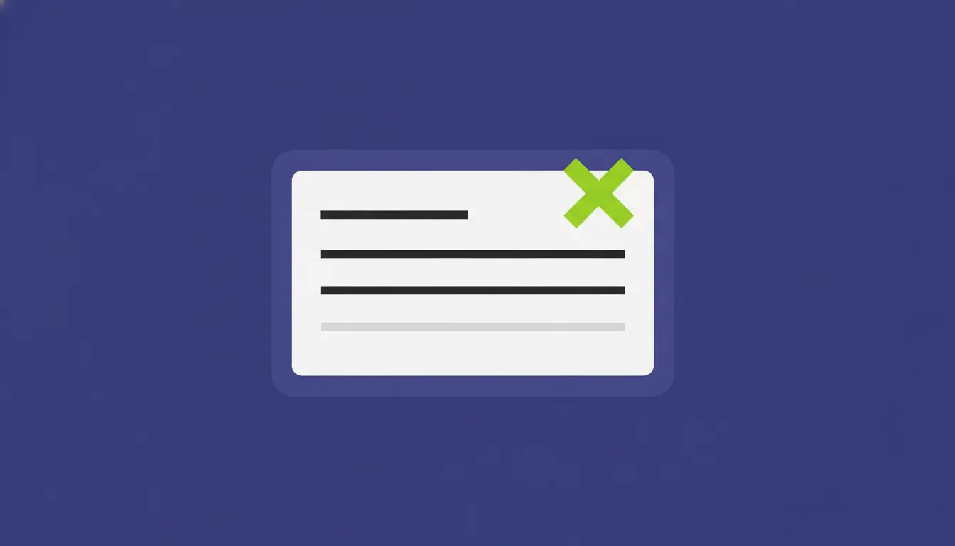 A flat representation of a clinical trial document