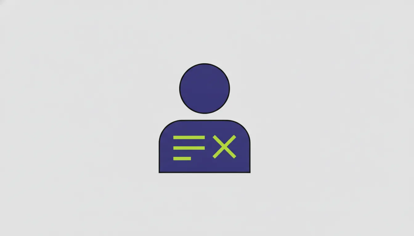 A flat design of a health profile icon representing digital health management.