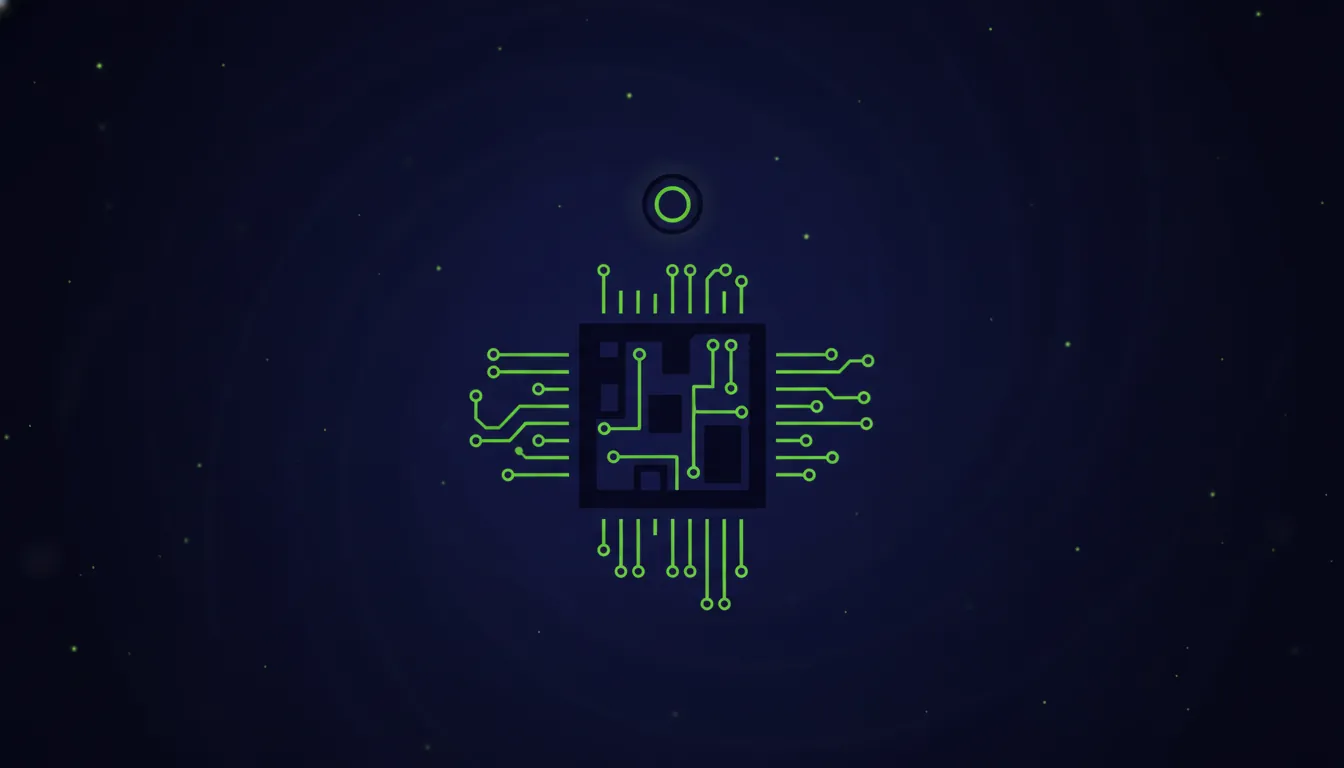 A minimalist representation of a quantum chip and Majorana particle