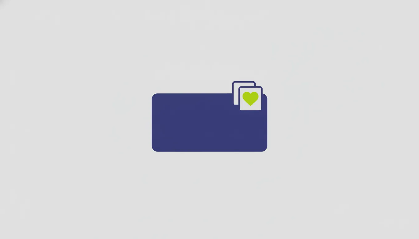 Flat illustration of an electronic health record icon on a solid background.