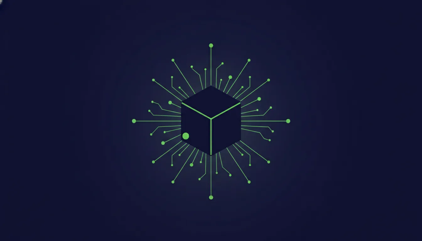Minimalist representation of a network node for AI training centers