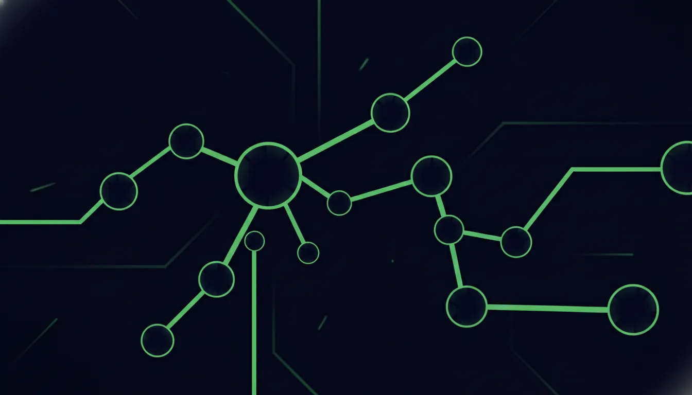 Minimalist illustration of a molecular structure