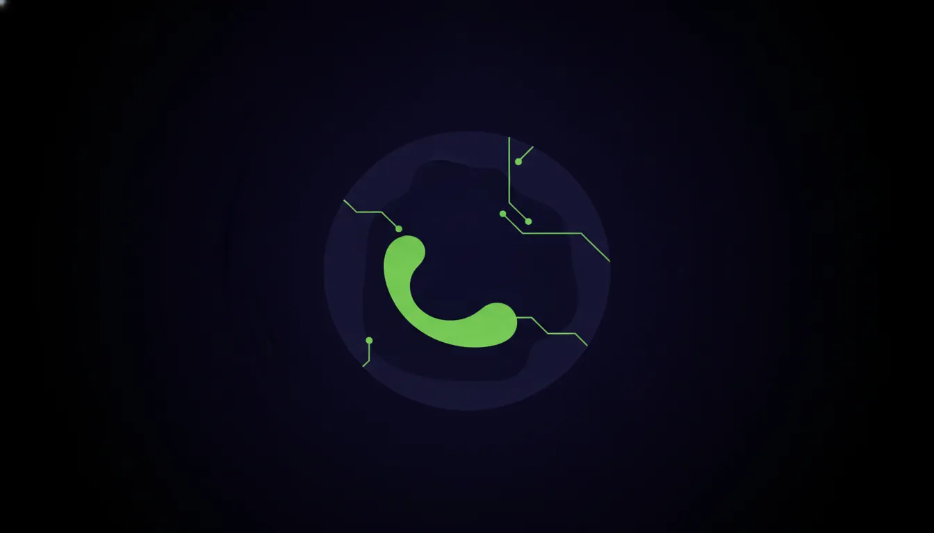 A minimalist representation of a biological sample in a dark color scheme.