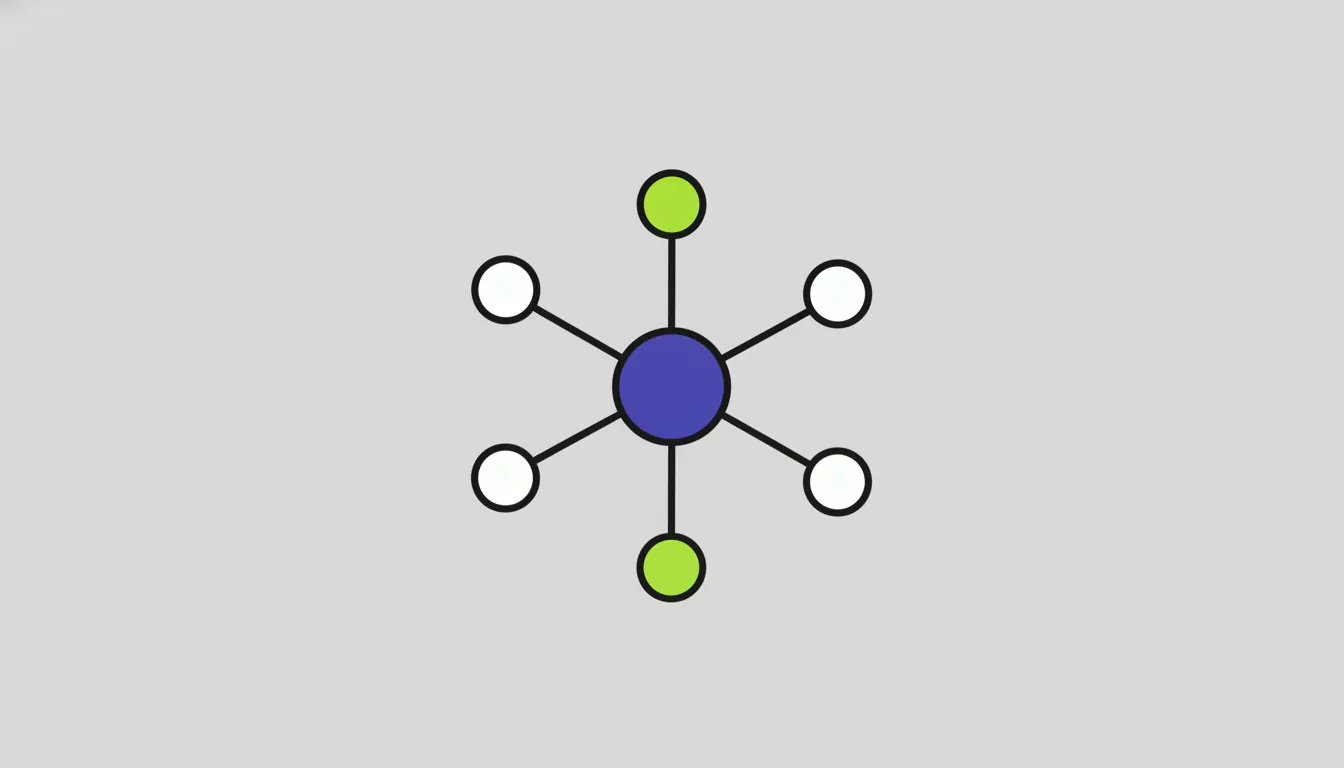 A flat illustration of a drug molecule silhouette on a light gray background.