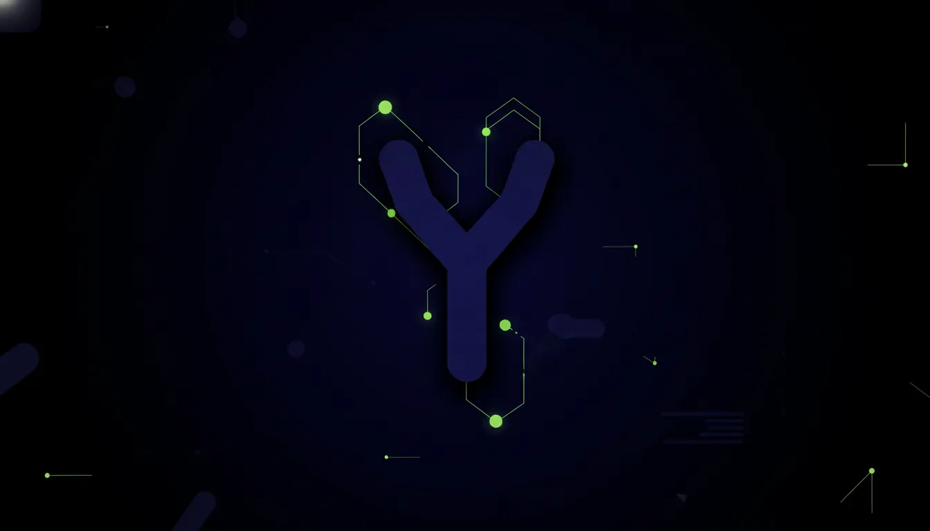 Minimalist illustration of an antibody structure