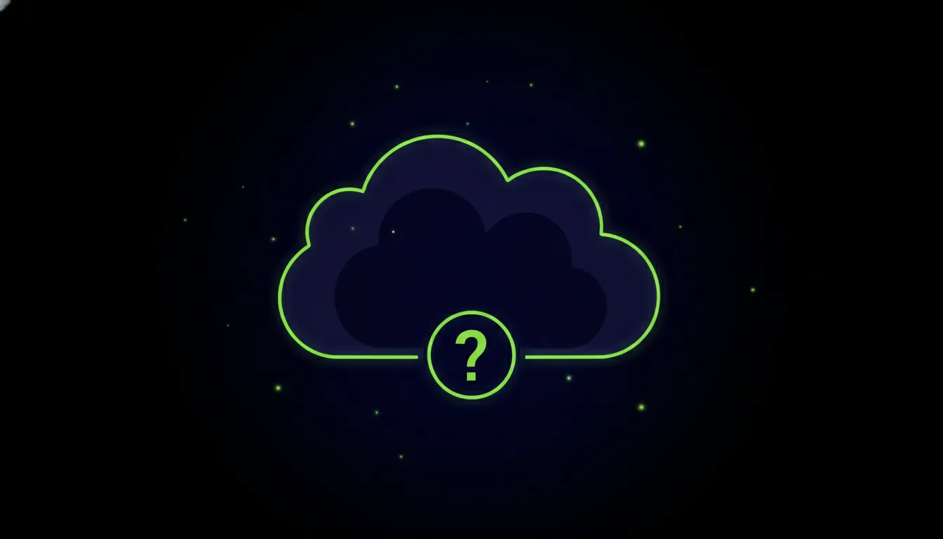 A minimalist illustration of a cloud and inquiry icon representing medical information management.