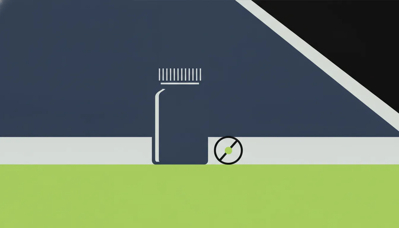 A minimalist illustration of a pill bottle and a pill on a solid background.