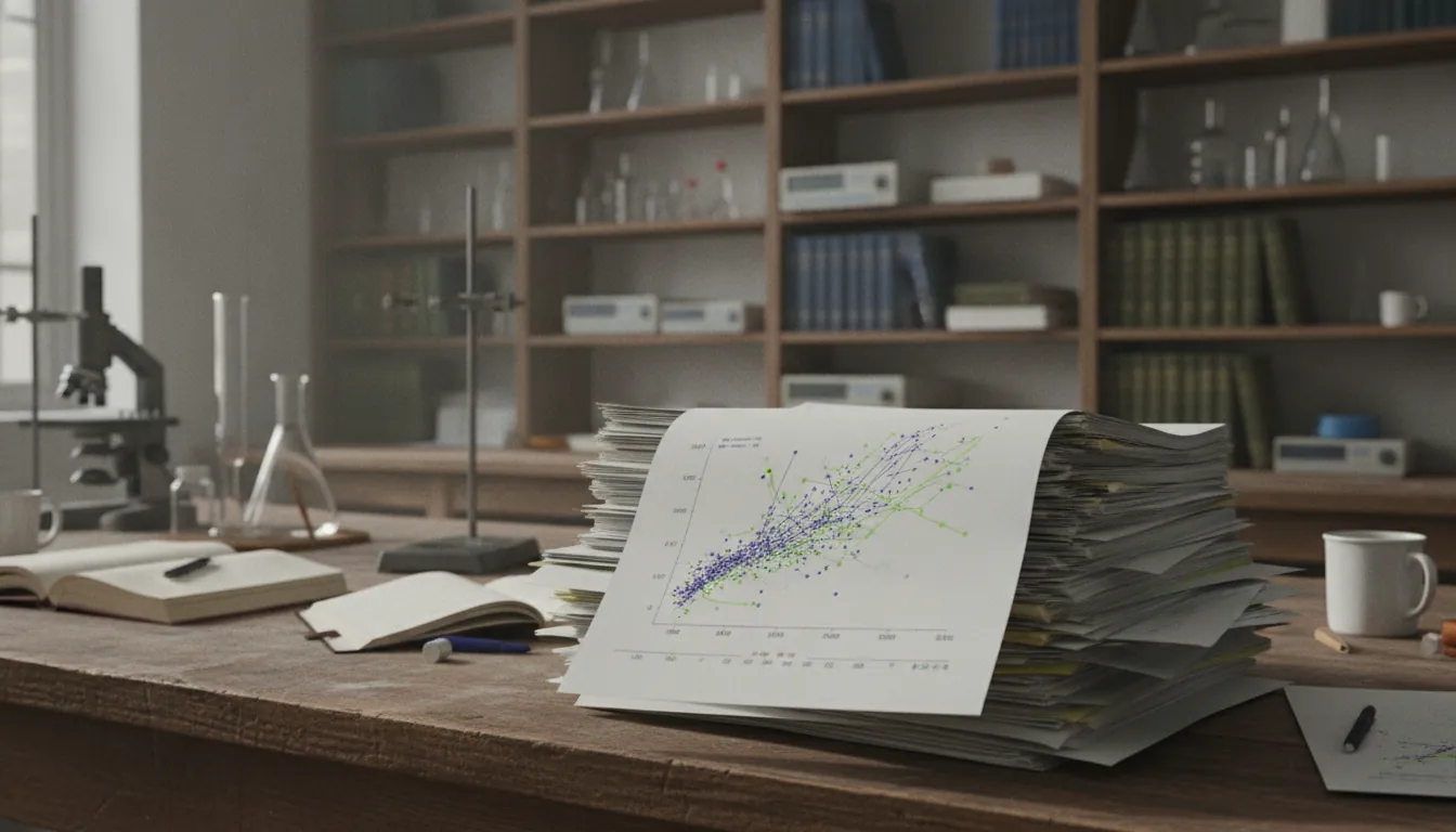 Research papers and data set in a lab setting