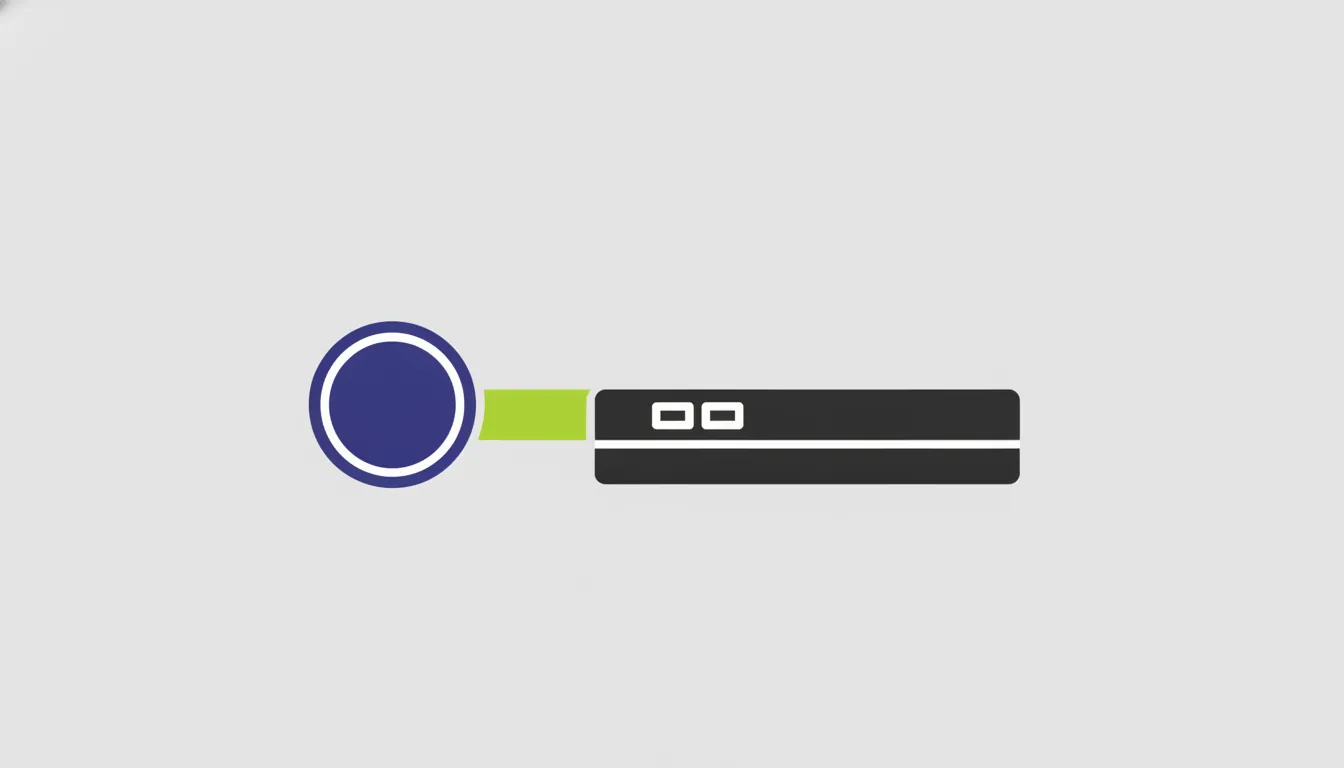 A flat illustration of a glucose monitoring device