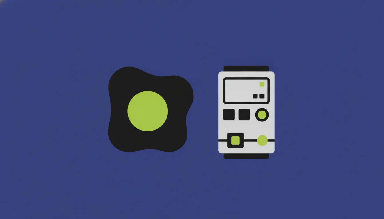 A minimalist illustration of a cell and an analyzer device in a lab setting.
